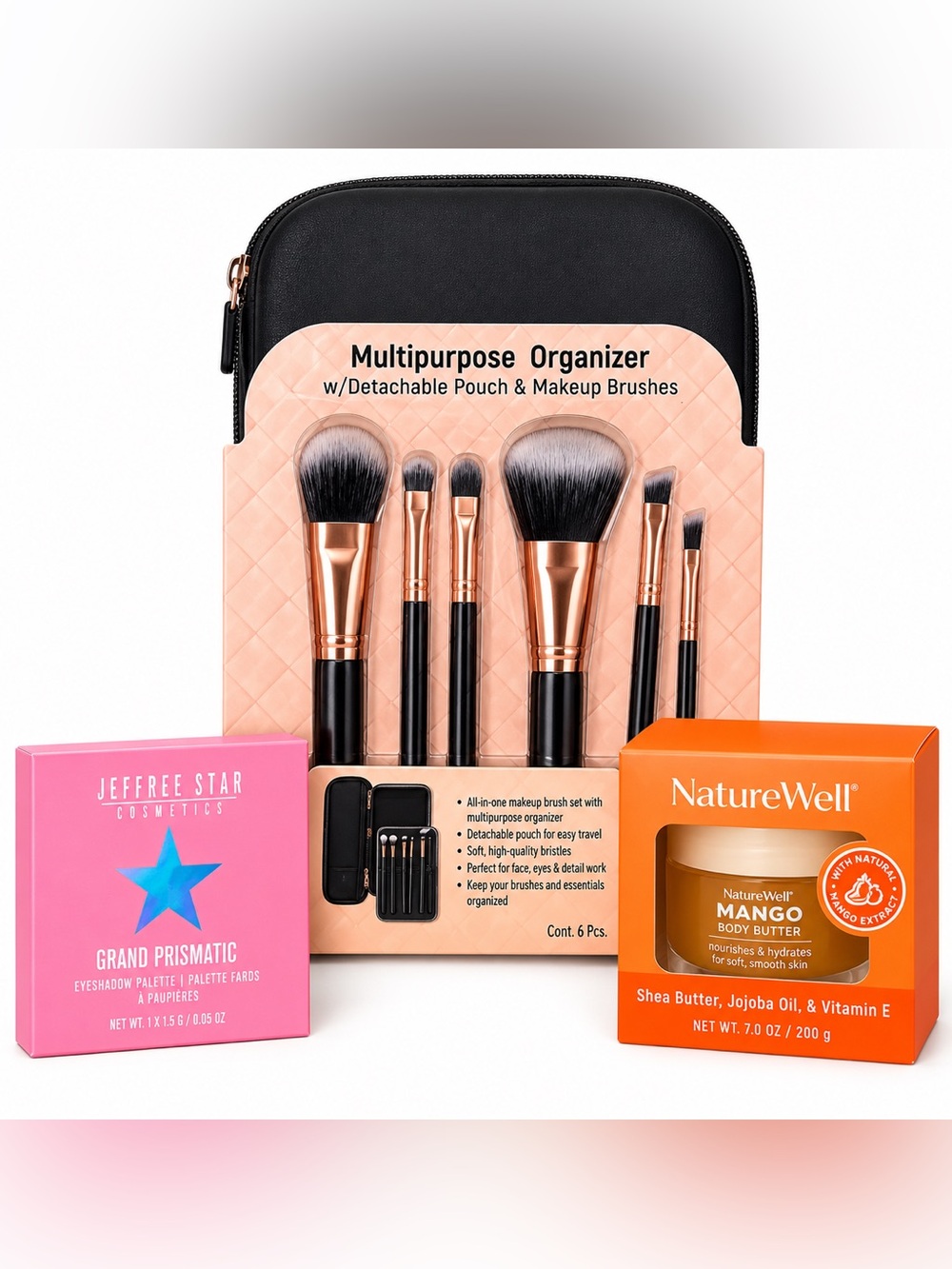 Makeup brush bundle.